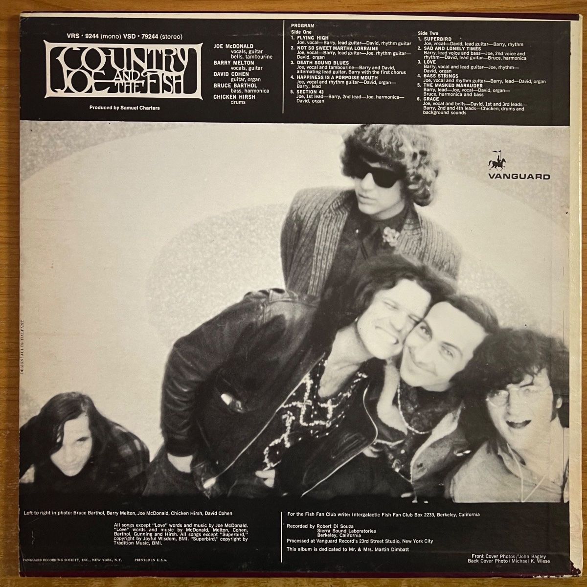 Country Joe & The Fish - Electric Music For../ 1. US-Press. 1967 - (M-/VG++)