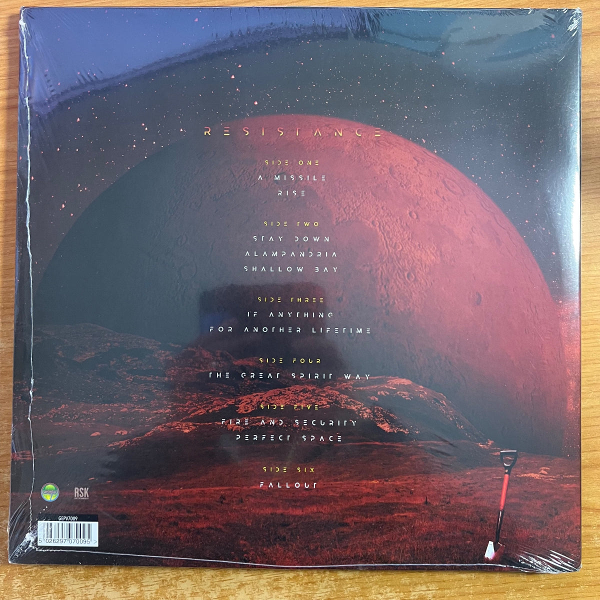 IQ - Resistance / UK-Press 2000 - Blue Vinyl - (Mint & Sealed)