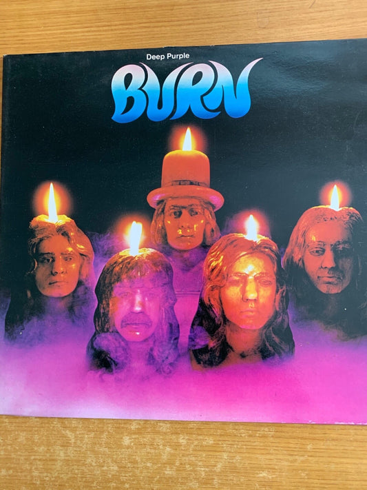 Deep Purple - Burn / Pressage britannique 1987 - (M-/VG++)