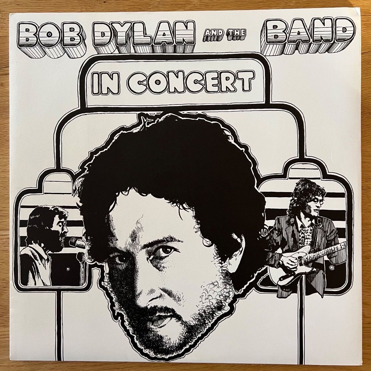 Bob Dylan & Band - In Concert Brothers Of The Flood / EU-Press. 197? - (M-/M-)