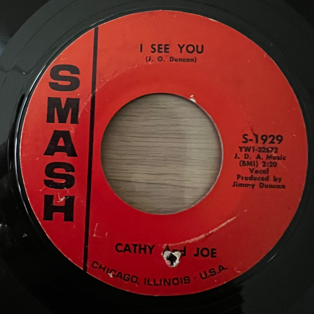 Cathy And Joe - I See You / US-Press. 1965 - (VG+/Neutral)