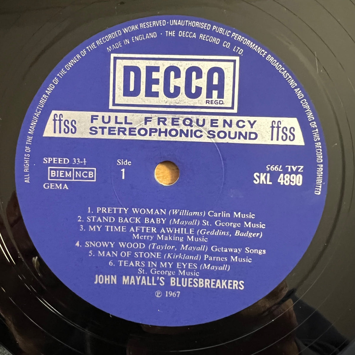 John Mayall's Bluesbreakers - Crusade / UK-Press. 1971 - (M-/VG+)