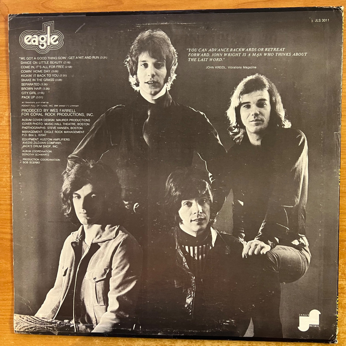 Eagle - Venez sous la tente de Nancy / Promo US 1970 - (VG++/VG+)