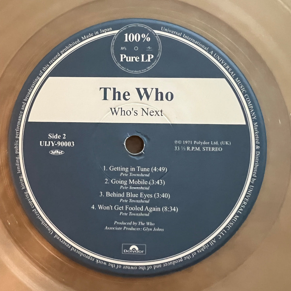 Who - Who's Next / Japan-Press. 2012 - Audiophile Edition - (Mint)
