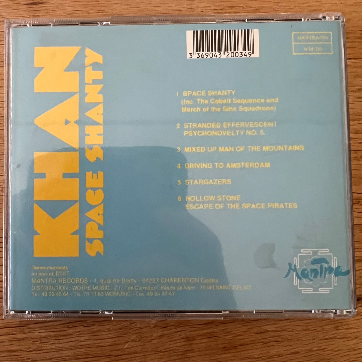 Khan - Space Shanty / CD - 1. France-Press. 1990 on CD - (M-/M-)