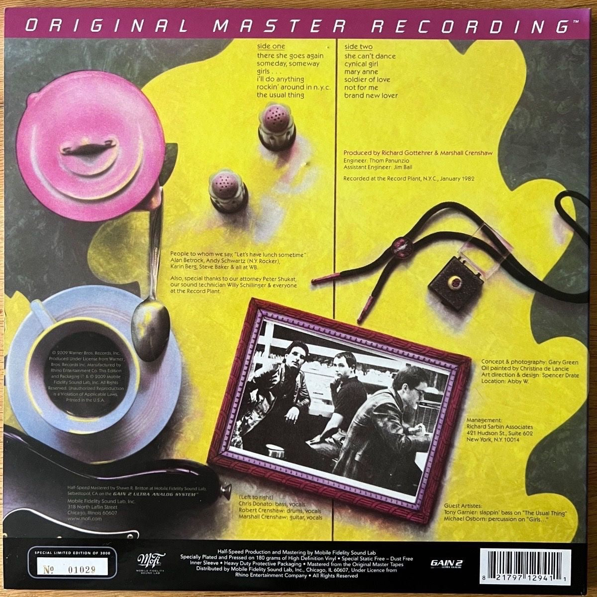 Marshall Crenshaw - Same / Audiophile MFSL 2009 - (M-/M-)