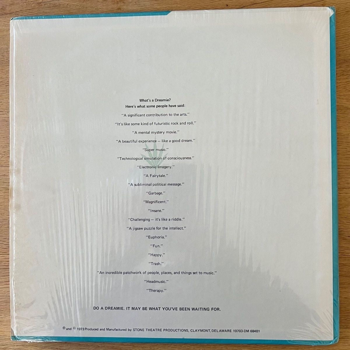 Dreamies - Auralgraphic Entertainment / 1re édition américaine. 1973 - (M-/VG++)