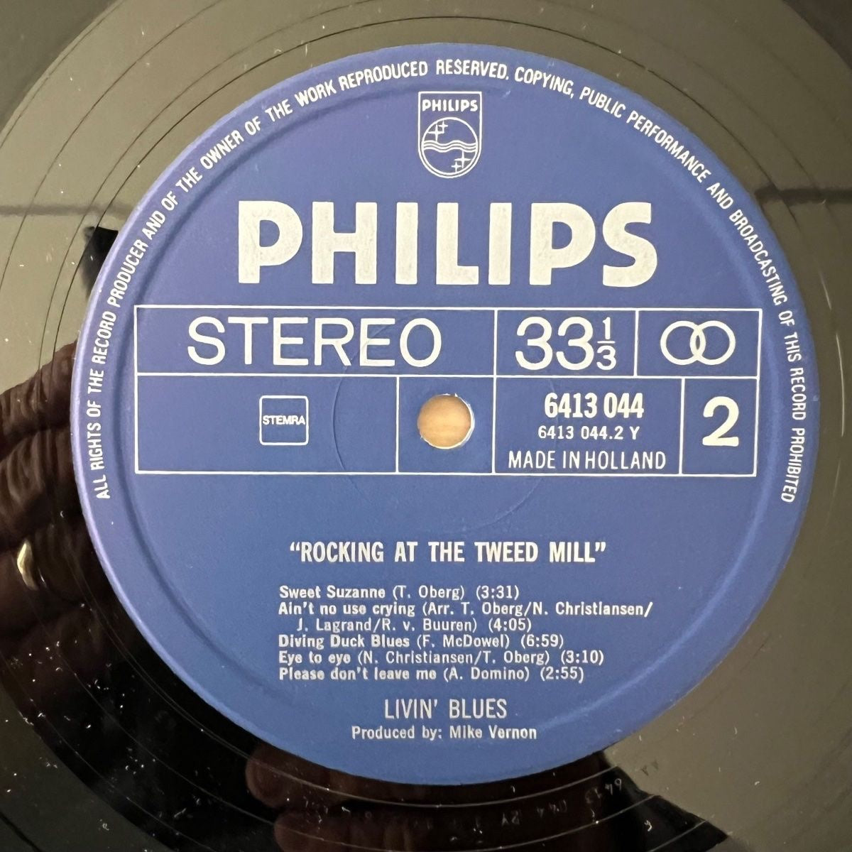 Livin' Blues - Rocking At The Tweed Mill / 1. NL-Press. 1973 - (M-/M-)