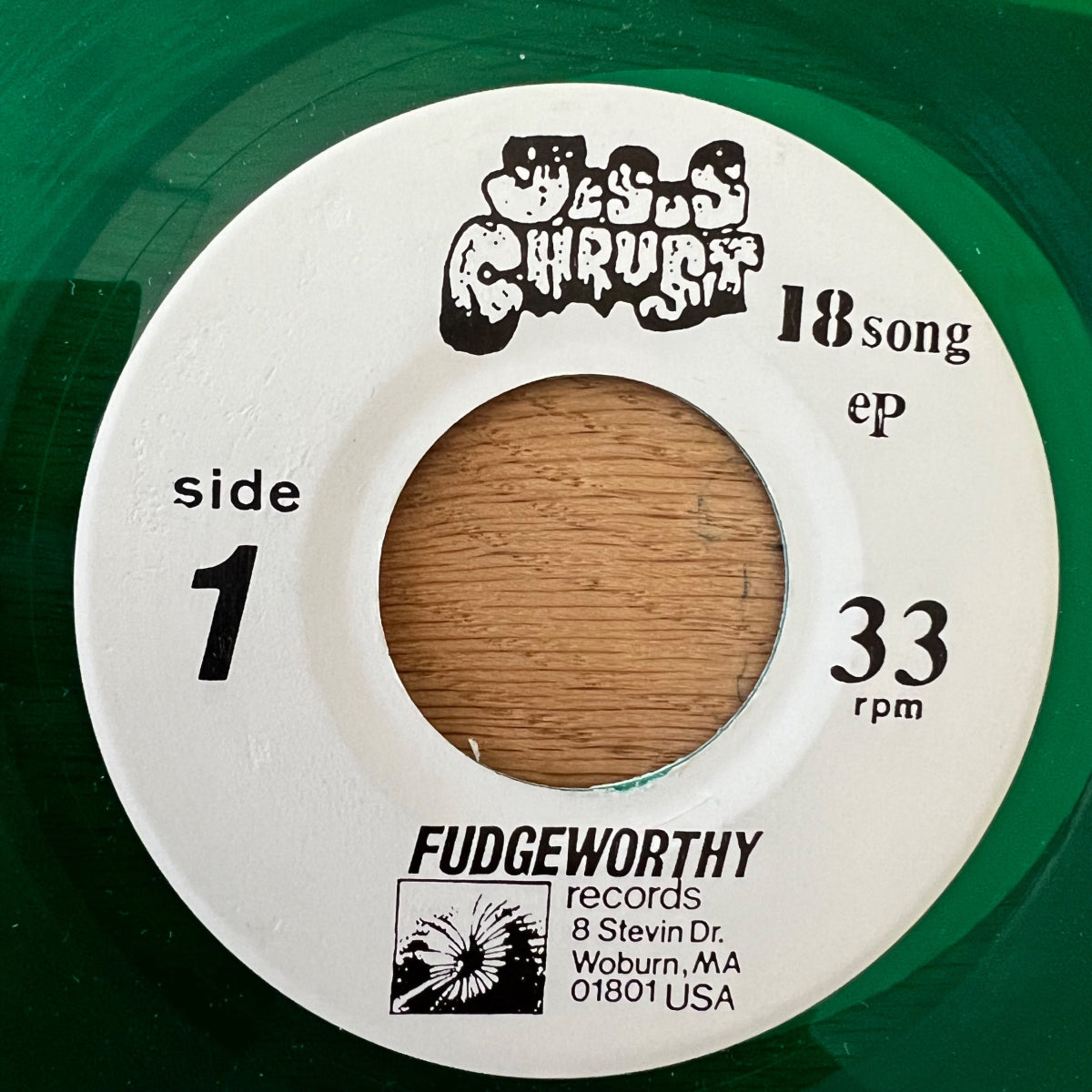 Jesus Chrust - Blasphemy E.P. / 7" EP - 1. US-Press. 1990 - (M-/VG++)