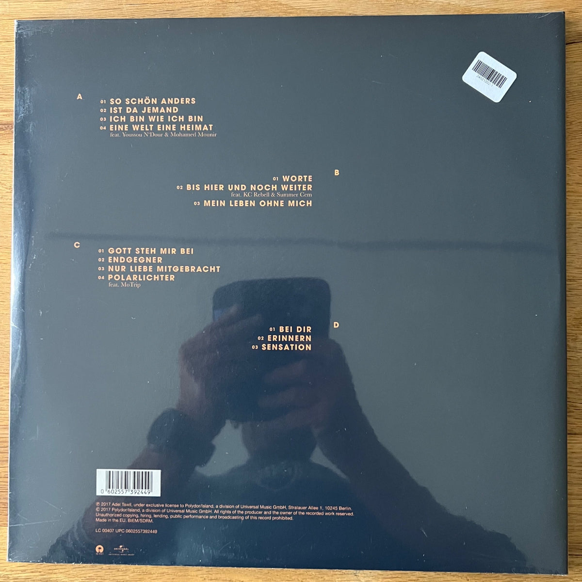 Adel Tawil - So Schön Anders / 2 LP - 1. D-Press. 2017 - (Mint & Sealed)