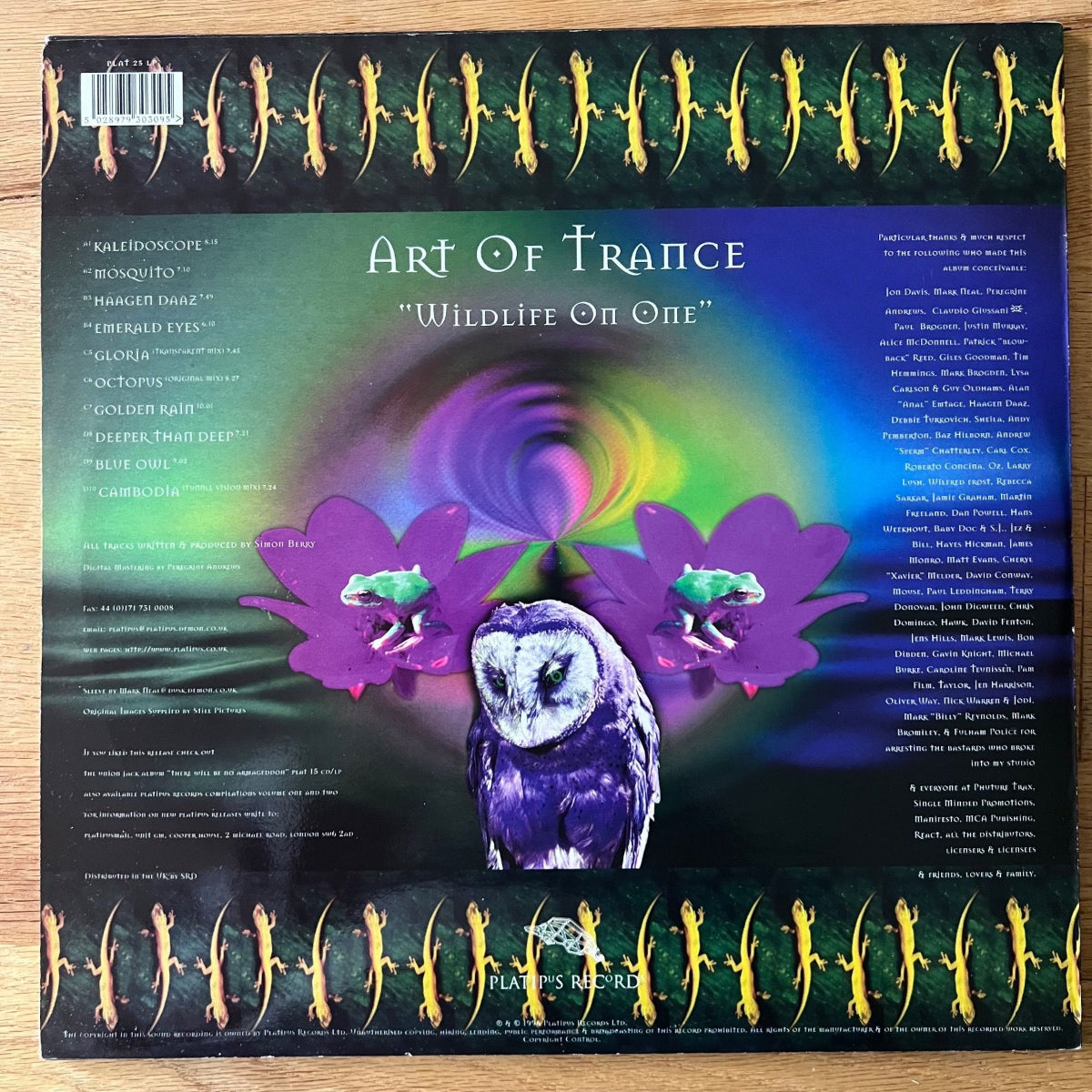 Art Of Trance - Wildlife On One / 2 LPs - 1. UK-Press. 1996 - (M-/M-)
