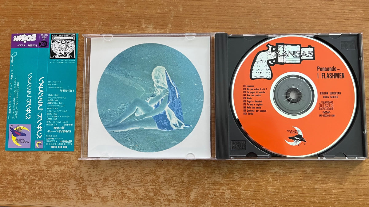 I Flashmen - Pensando.... / CD - 1st Japan Press. 1991 on CD - (M-/M-)