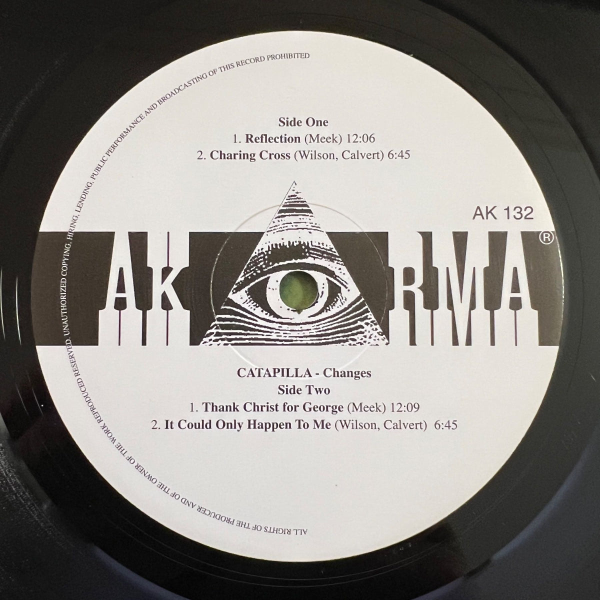 Catapilla - Changes / Italy-Press. 2000 on Akarma - (M-/M-)