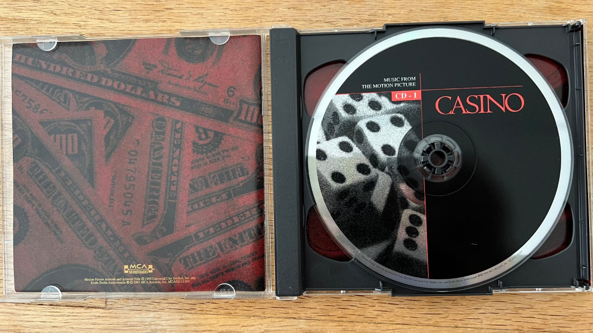 Soundtrack - Casino / 2 CD - 1. US-Press. 1995 - (M-/M-)