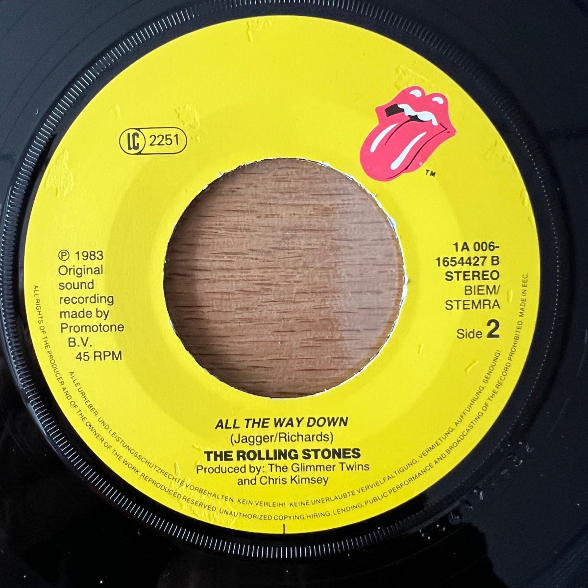 Rolling Stones - Undercover Of The Night / 1. NL-Press. 1983 - (M-/VG++)