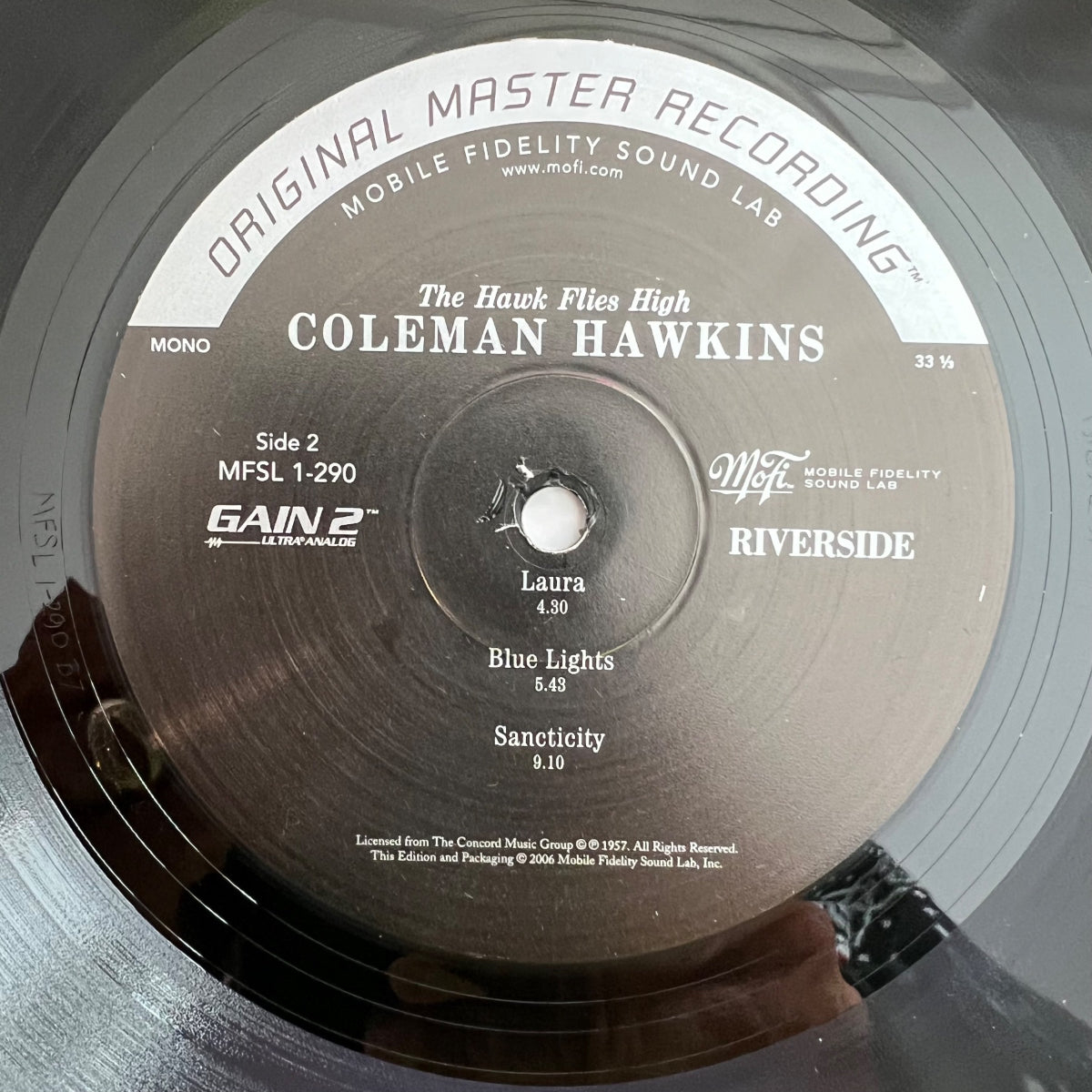 Coleman Hawkins - The Hawk Flies High / Audiophile MFSL 2007 - (État neuf)
