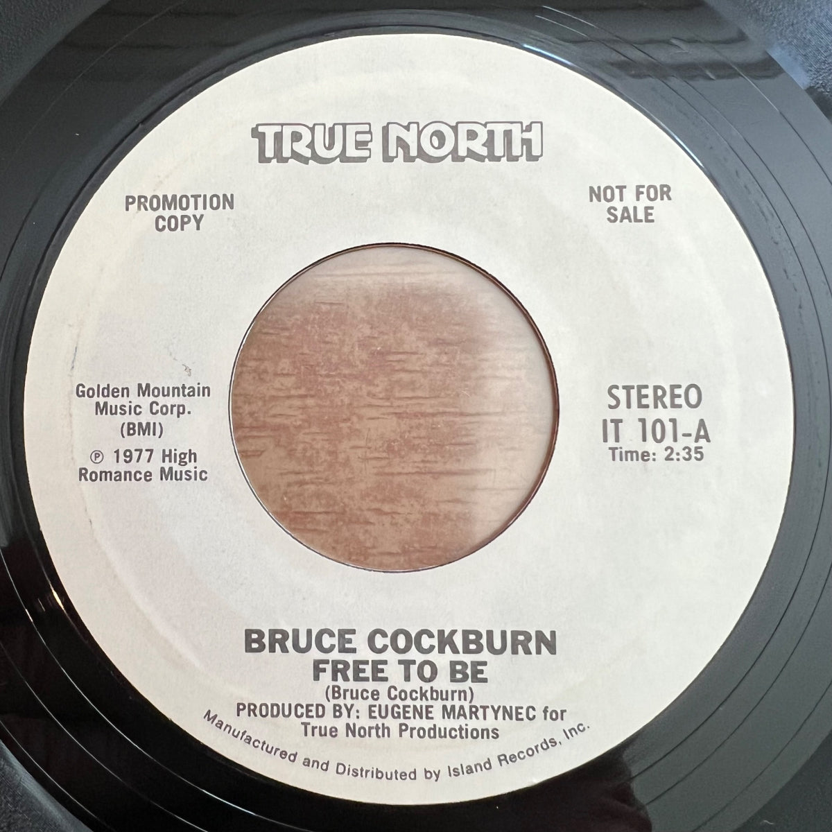 Bruce Cockburn - Free To Be / US-Promo 1977 - (M-/Neutral)
