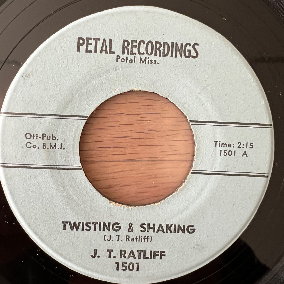 J.T. Ratliff - Twisting & Shaking / US-Press. RE von 1962 - (VG+/Neutral)