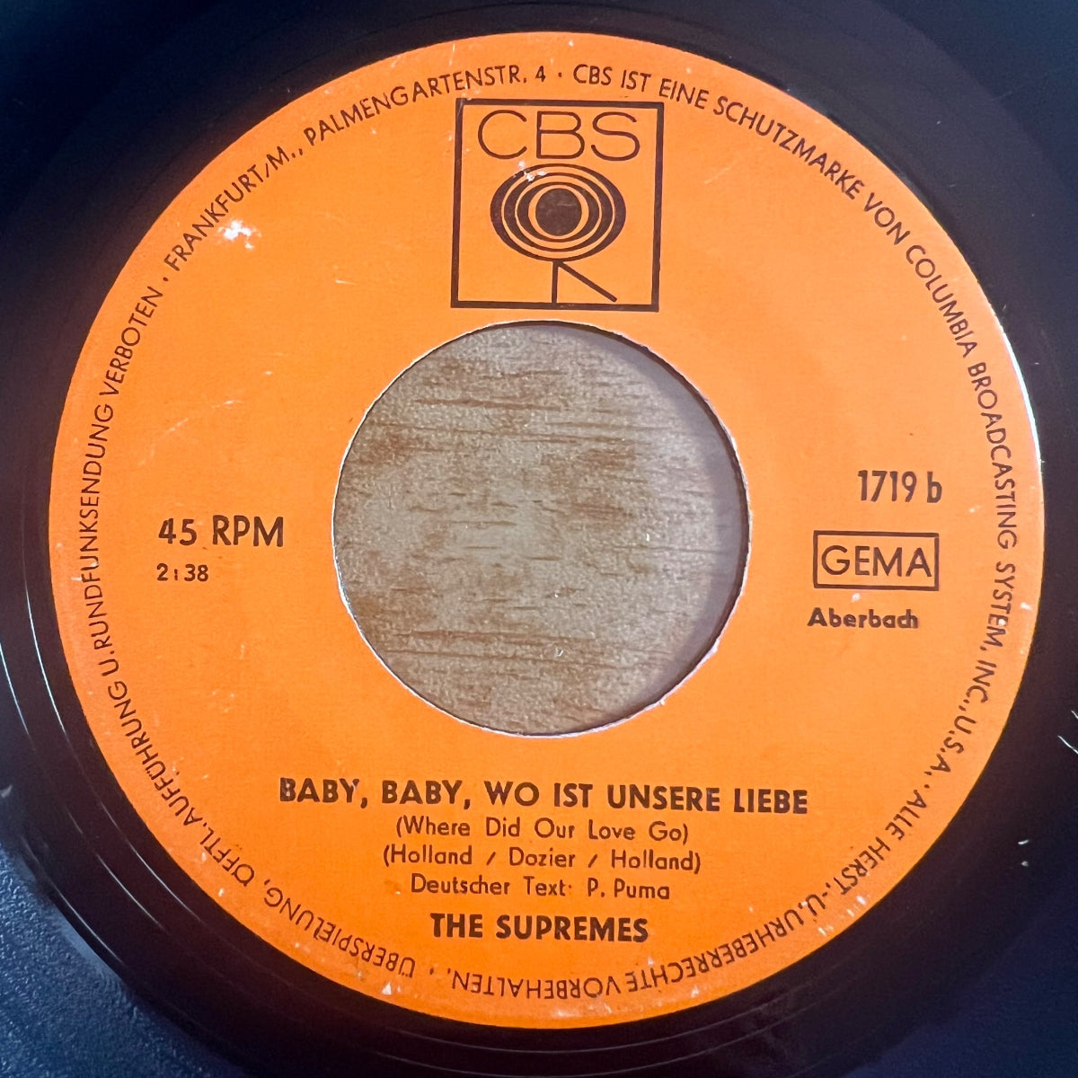 Supremes - Moonlight And Kisses / 1. D-Press. 1965 - (VG/Neutral)