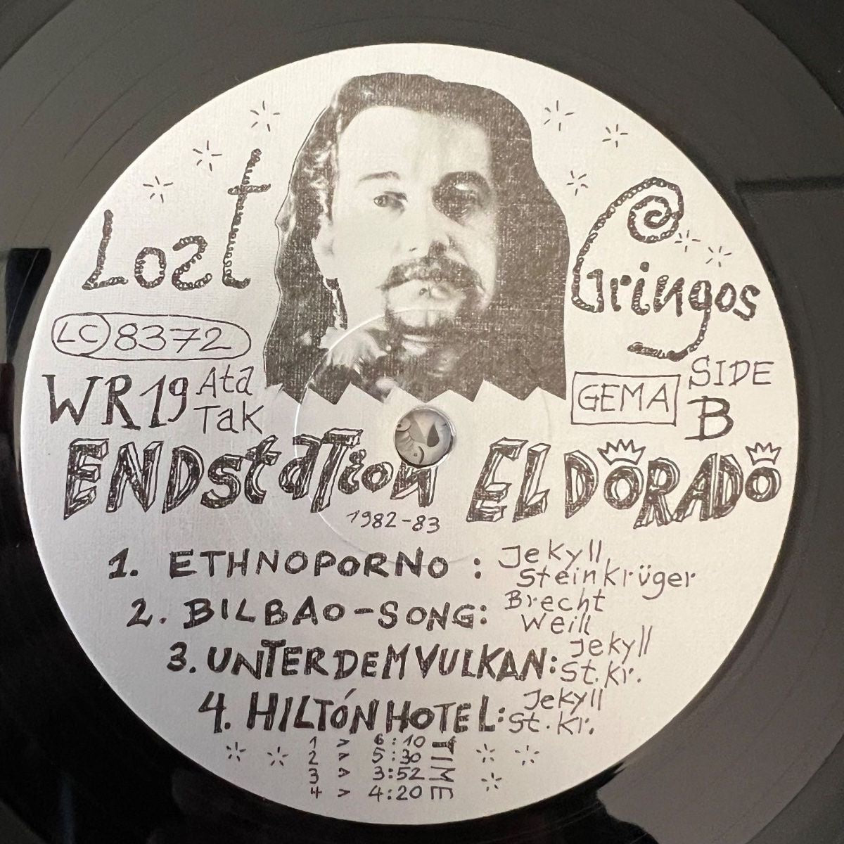 Lost Gringos - Endstation Eldorado / 1. D-Press. 1983 - (M-/M-)