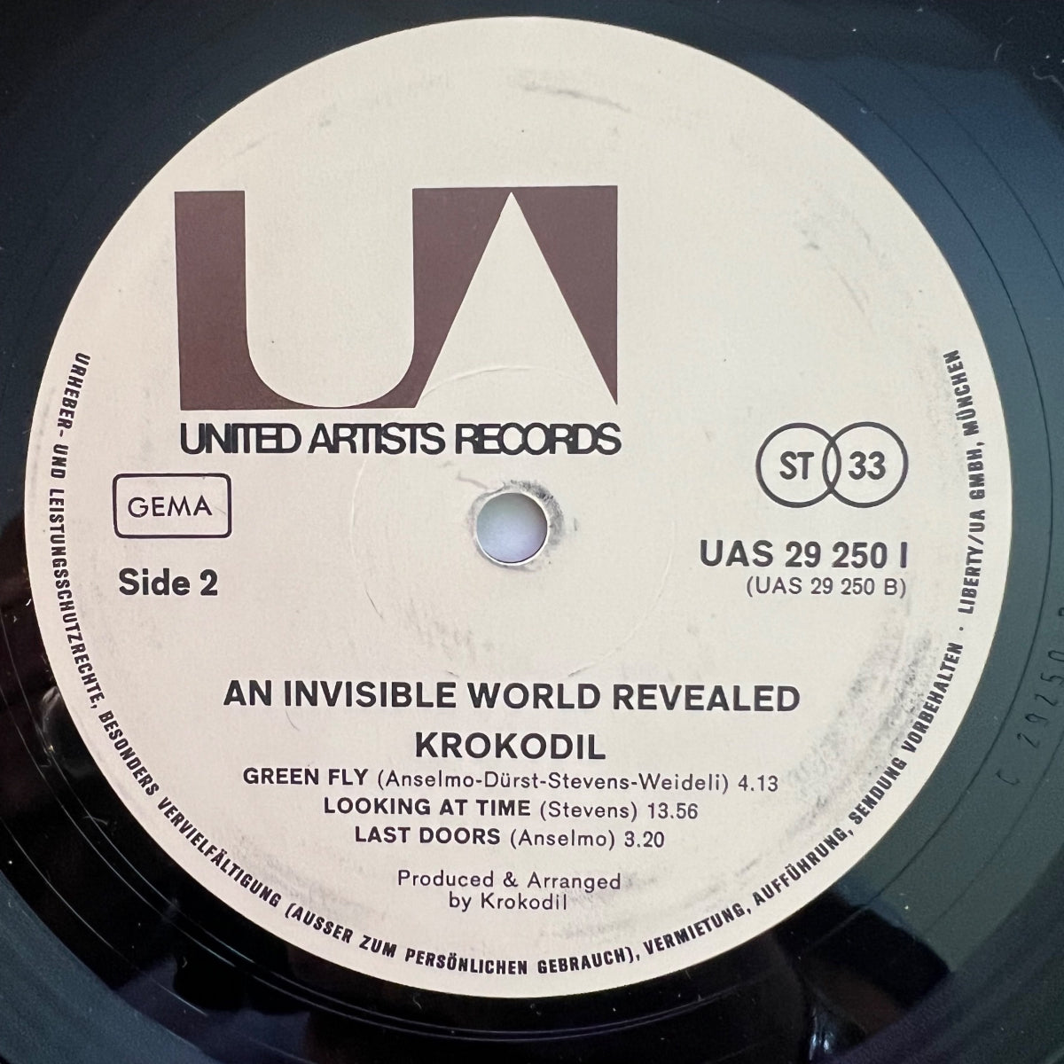 Krokodil - An Invisible World Revealed / 1.D-Press. 1971 - (M-/M-)