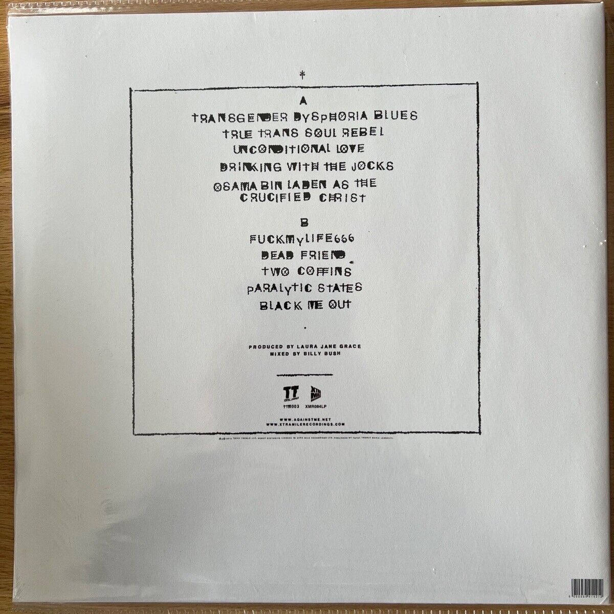 Against Me! - Transgender Dysphoria / 1. EU-Press. 2014 - (Mint Mint Sealed)