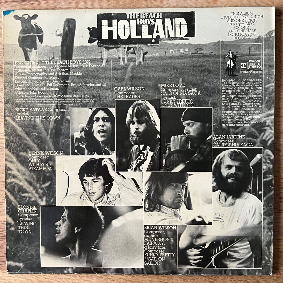 Beach Boys - Holland / UK RE von 1973 - (M-/M-)