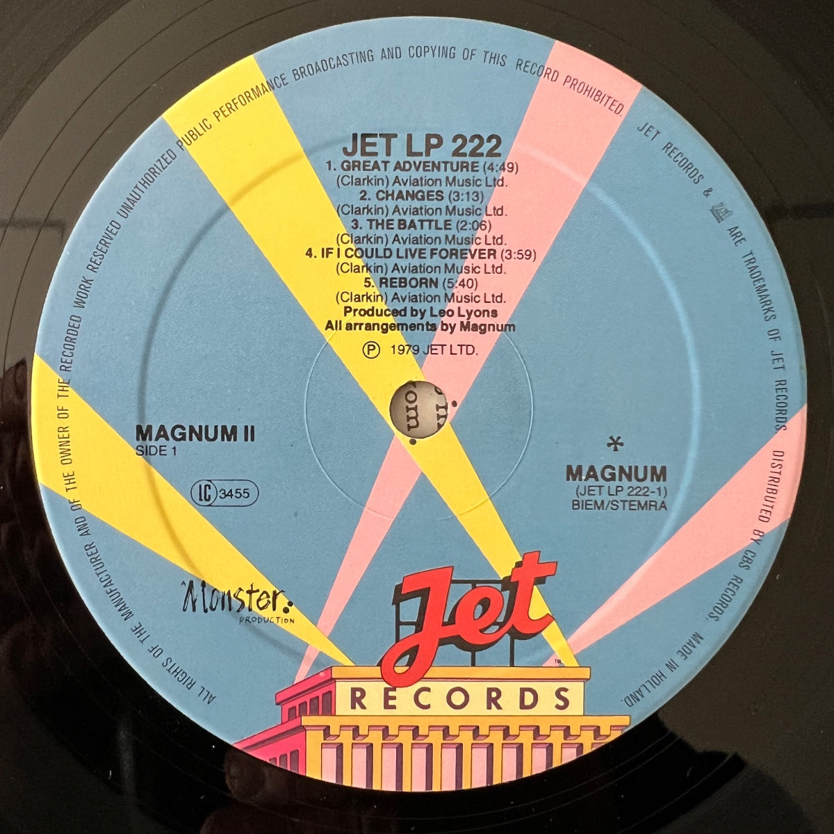 Magnum - II / 1. NL-Press. 1979 - (M-/VG++)