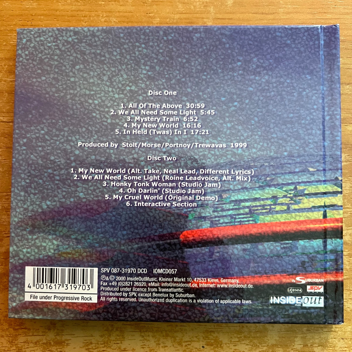 Transatlantic - SMPTe / 2 CD - 1st EU Press. 2000 - Limited Edition - Digipack - (M-/M-)