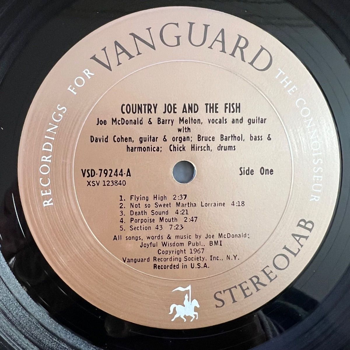 Country Joe & The Fish - Electric Music For../ 1. US-Press. 1967 - (M-/VG++)