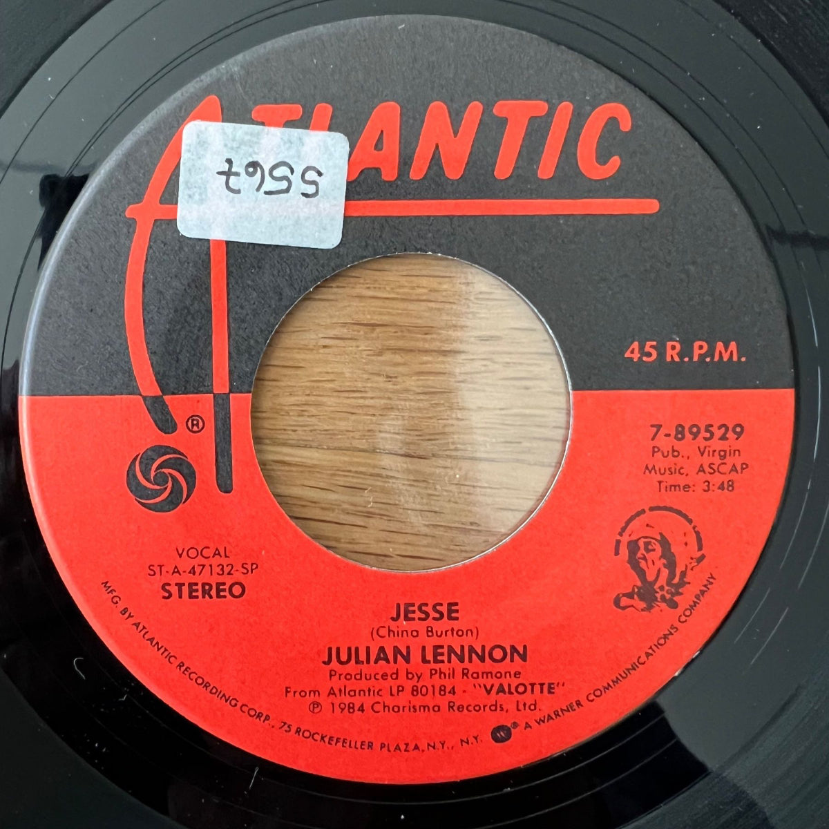 Julian Lennon - Jesse / 1. US Press. 1985 - (M-/M-)
