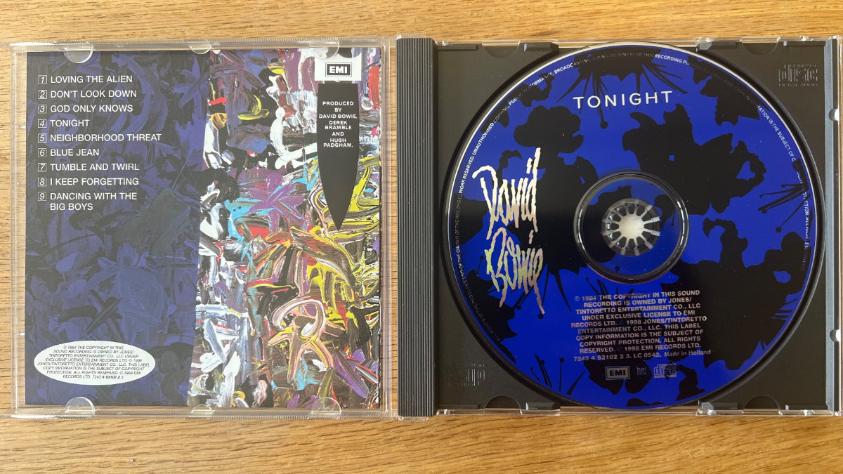 David Bowie - Tonight / CD - UK-Press. 1998