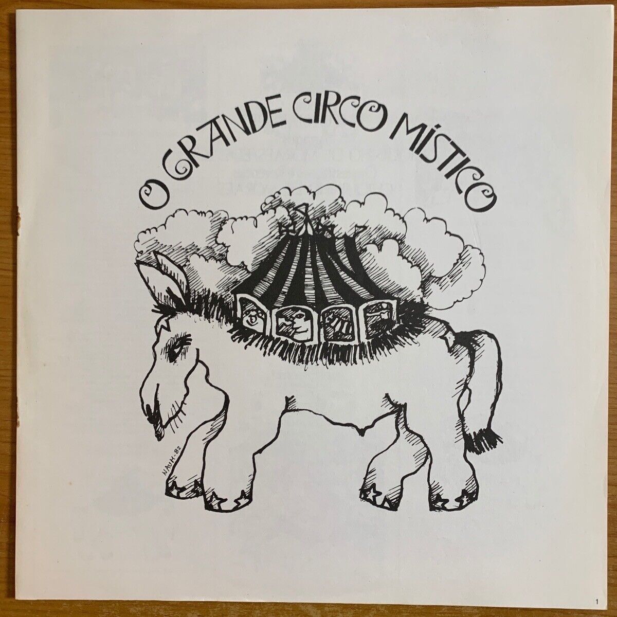 Chico Buarque & Edu Lobo - O Grande Circo Mistico / 1.Brasil-Press. 1983 - (M-/VG+)