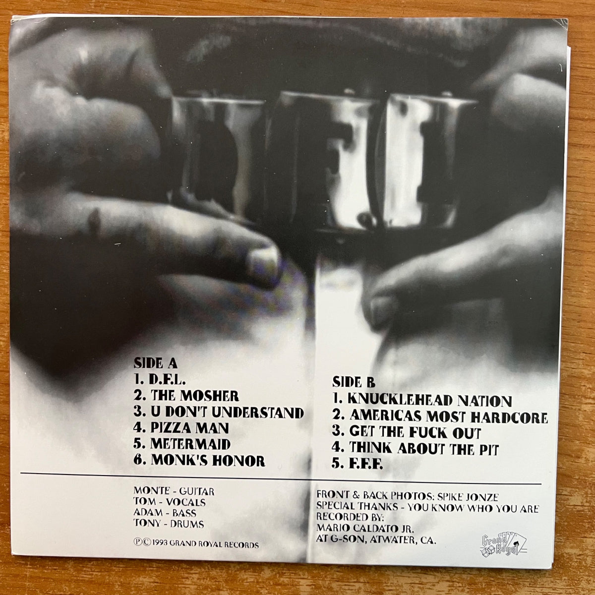 Dead Fucking Last - Same / 7" EP- US-Press. 1994 -10 Track EP - (M-/M-)