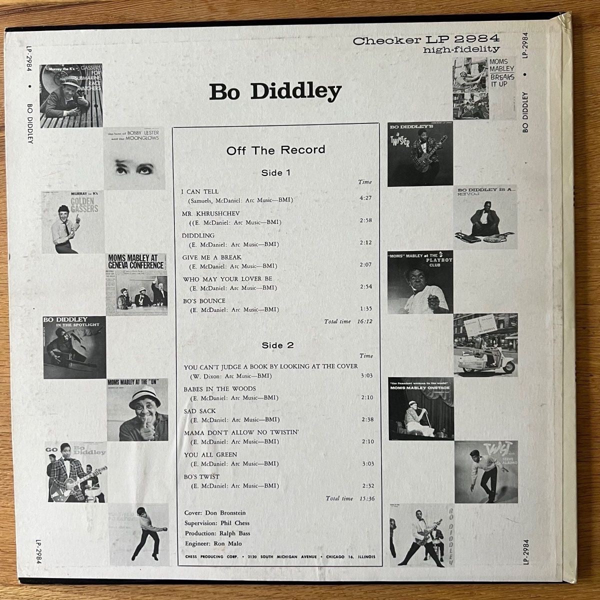 Bo Diddley - Same / US-Press. RE von 1962 in Stereo - (M-/M-)