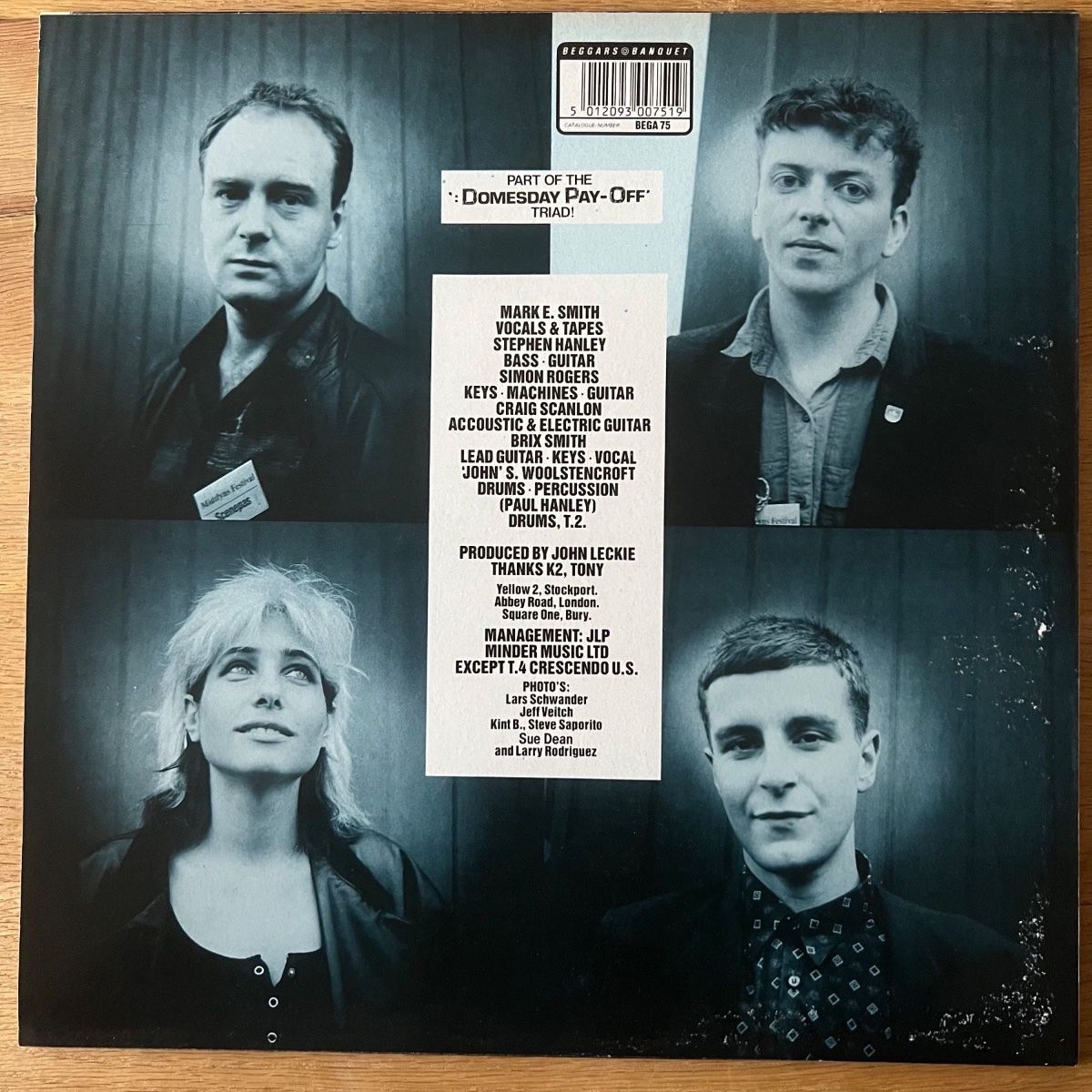 Fall - Bend Sinister / 1. UK-Press. 1986 - (M-/M-)