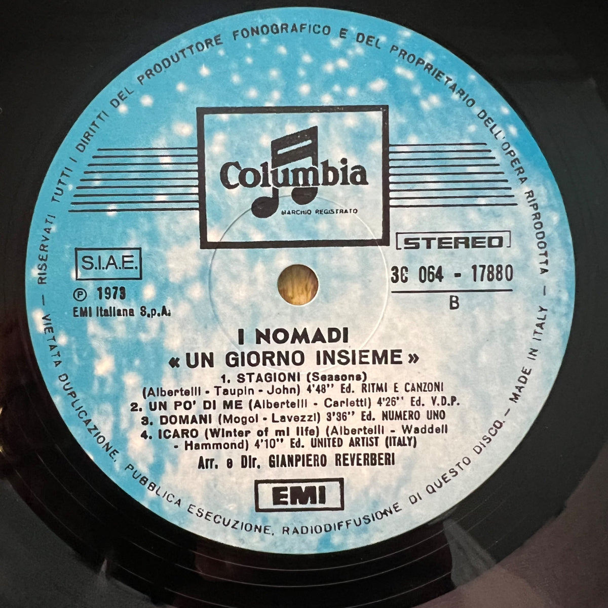 I Nomadi - Un Giorno Insieme / 1. Italie-Presse. 1973 & Affiche - (M-/M-)