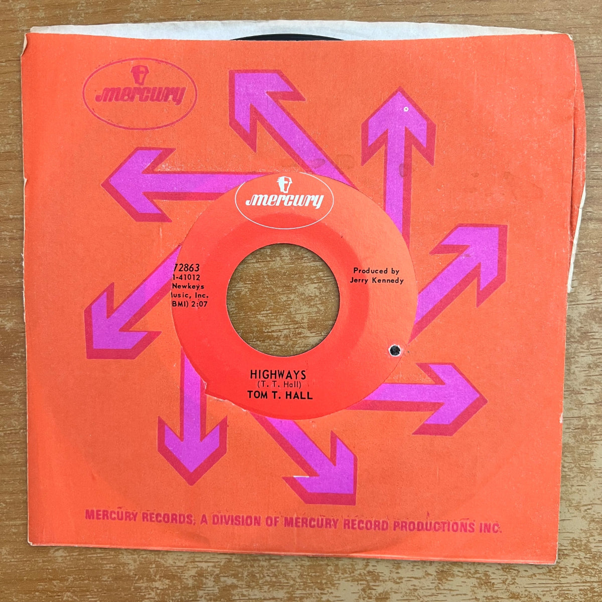 Tom T. Hall - Ballad Of Forty Dollars / 1. US-Press. 1968 - (VG++/VG+)