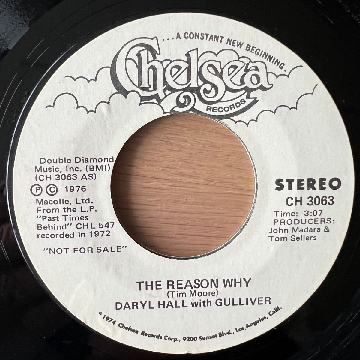Daryl Hall with Gulliver - The Rason Why / US-Promo 1976 - (VG++/Neutral)