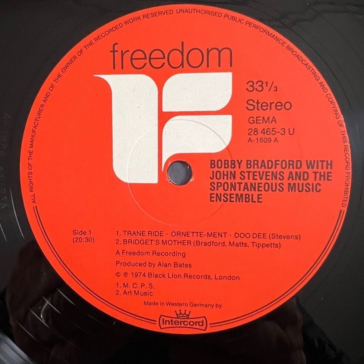 Bobby Bradford With John Stevens & The Spontaneous Music Ensemble - Same / 1. D-Press. 1974 - (M-/M-)
