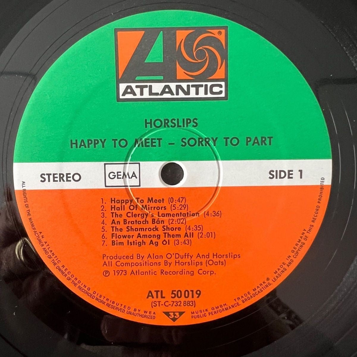 Horslips - Happy To Meet / 1. D-Press. 1973 - (VG++/VG++)