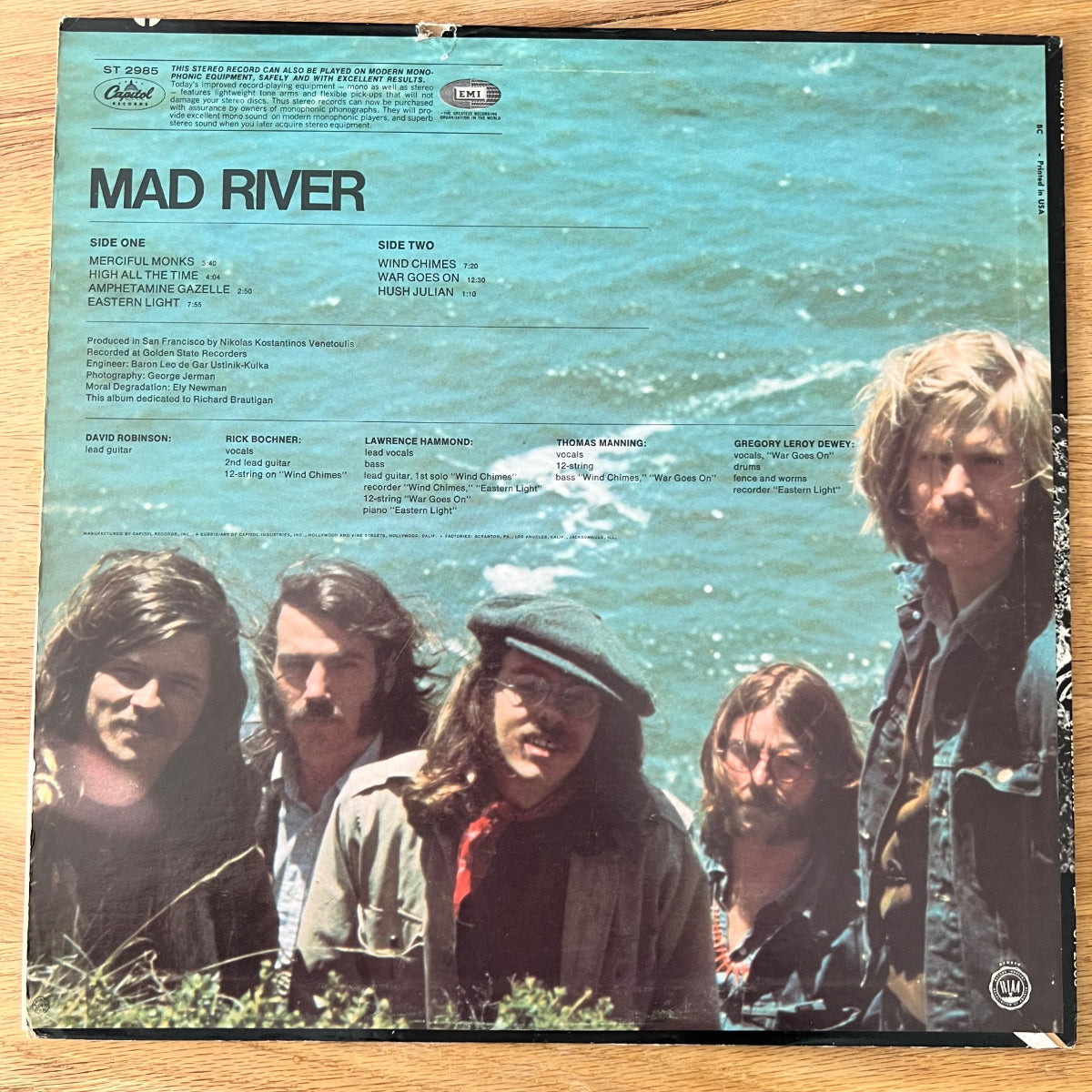 Mad River - Same / 1st US Press. 1968 - (VG++/VG+)