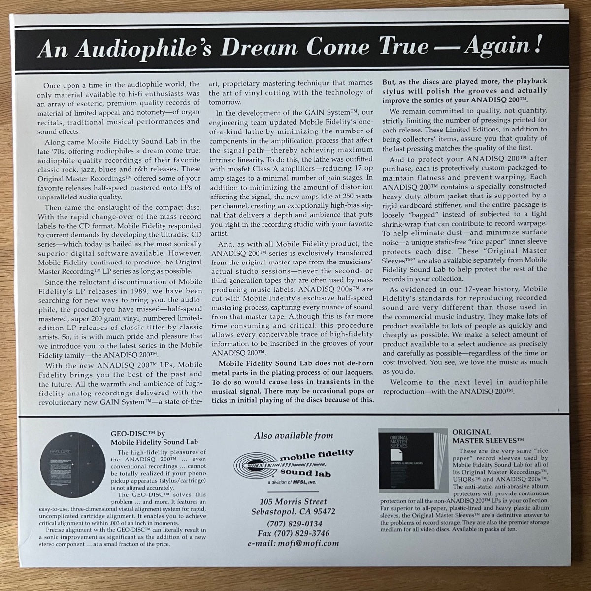 Bing Crosby & Buddy Bregman - Bing Sings.. / Audioph. MFSL 1996 - (M-/M-)