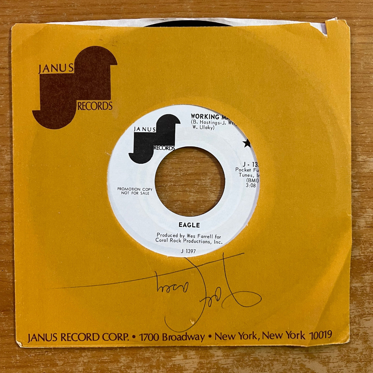 Eagle - Venez sous la tente de Nancy / Promo US 1970 - (VG++/VG+)