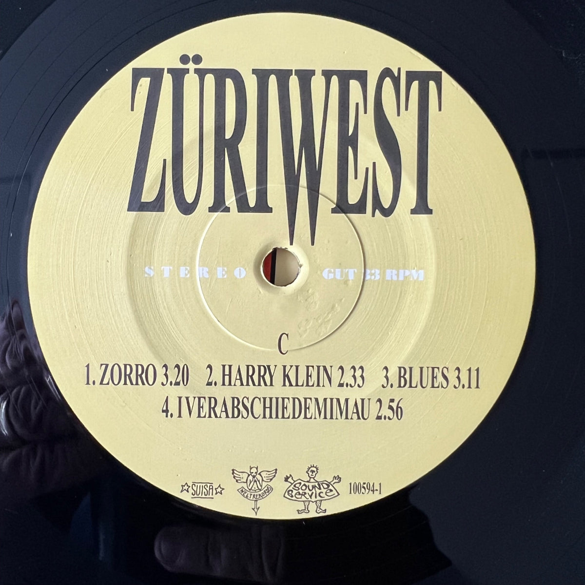Züri West - Züriwest / 2 LPs 10" - 1. Swiss-Press. 1994 - (VG++/VG++)