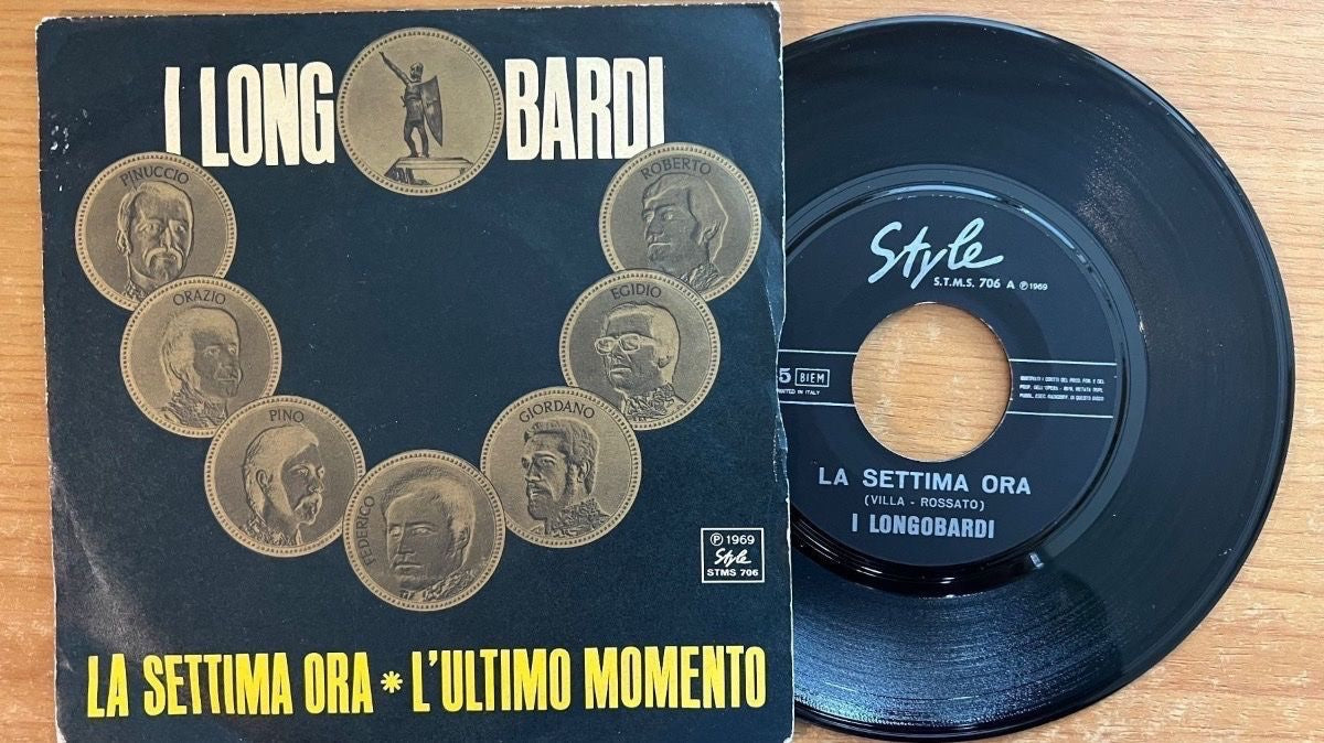 I Longobardi - La Settima Ora / 1. Italy-Press. 1969 - (VG++/VG+)
