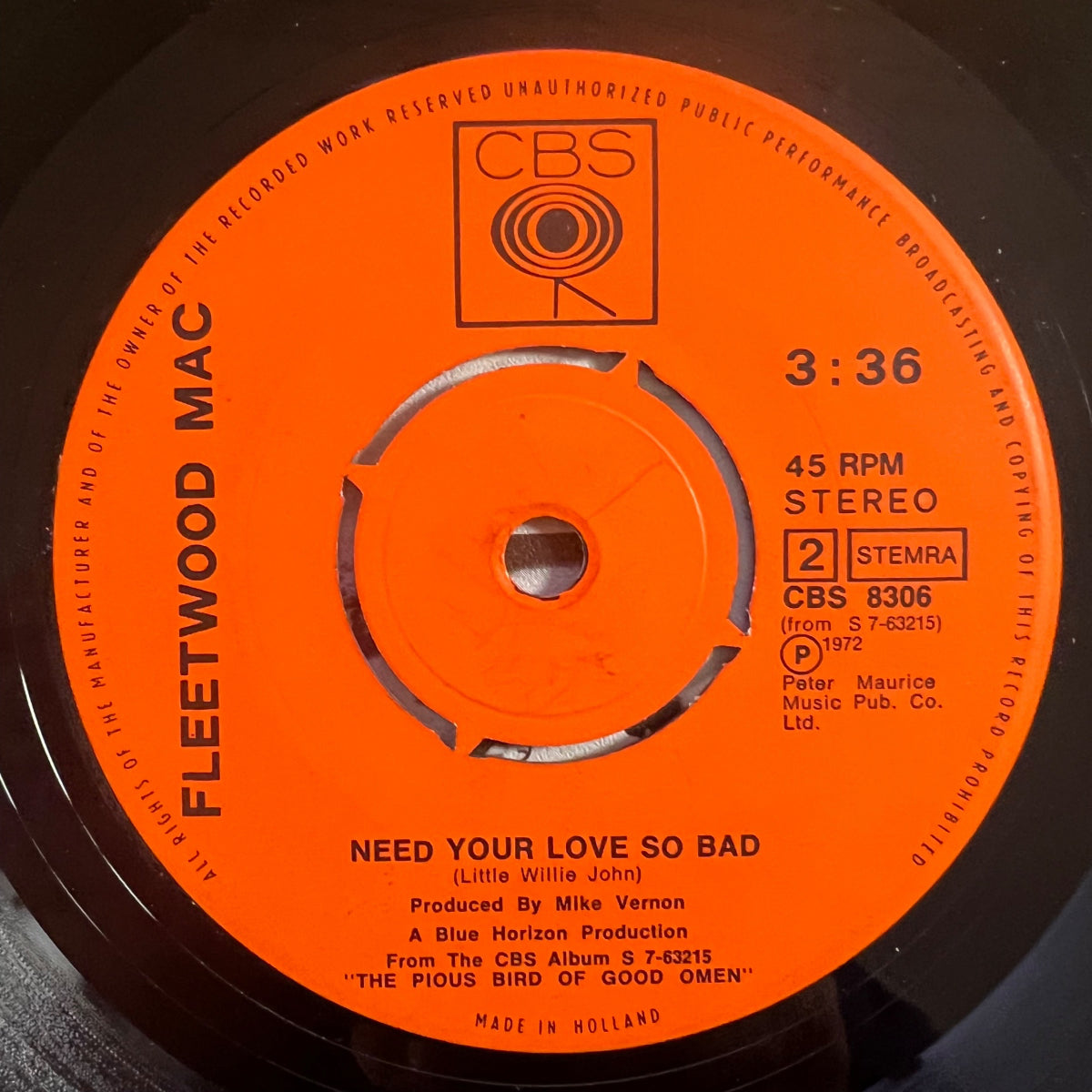 Fleetwood Mac - Albatros / 1. NL Press. 1973 - (VG++/VG++)
