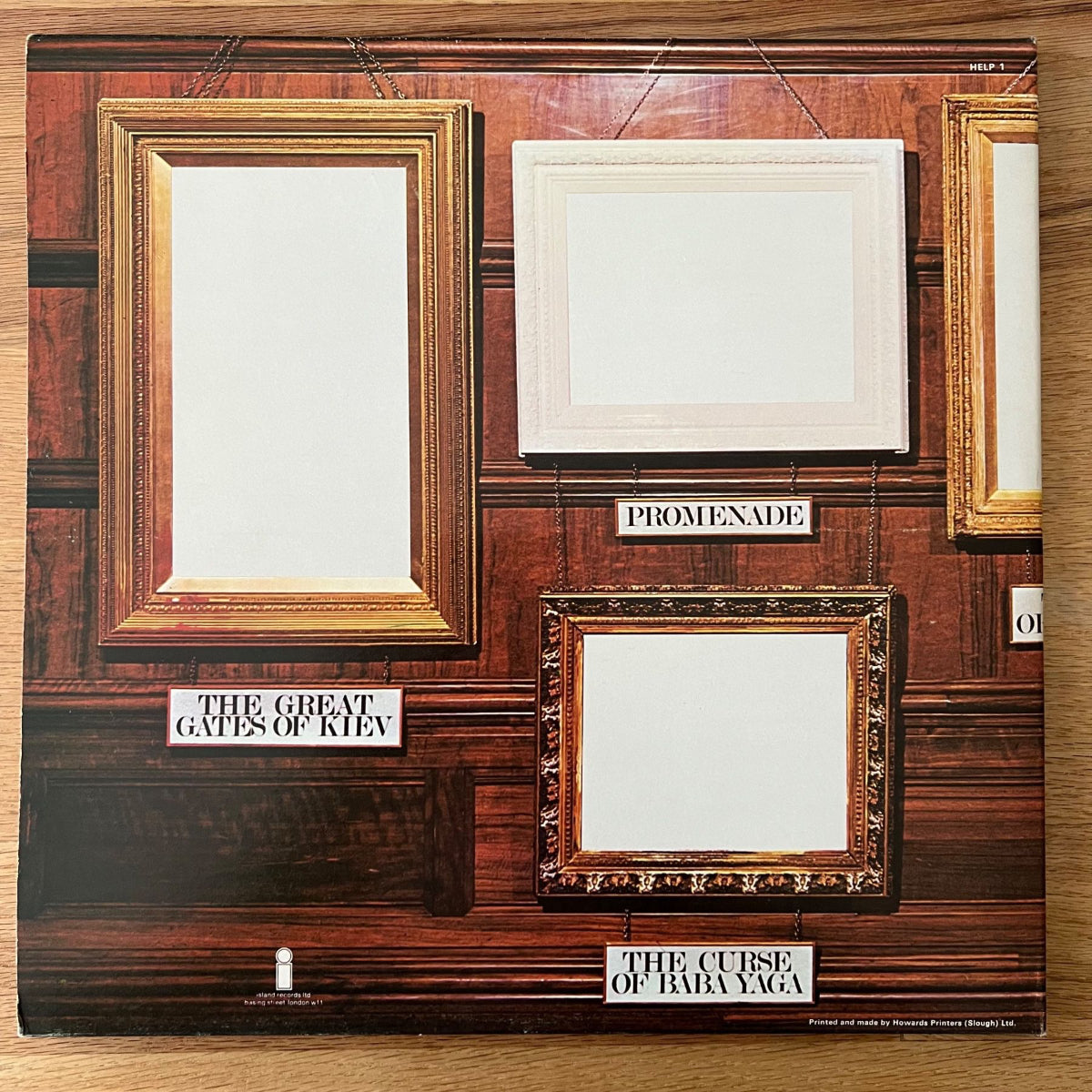 Emerson, Lake & Palmer - Pictures At An Exhibition / UK-Press RE - (M-/M-)