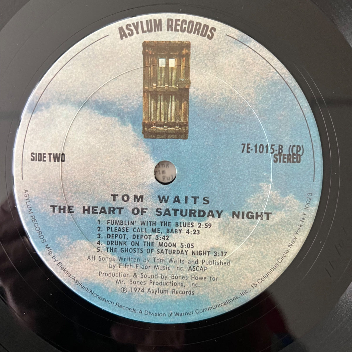 Tom Waits - The Heart Of Saturday Night / 1. US-Press. 1975 - (M-/VG++)