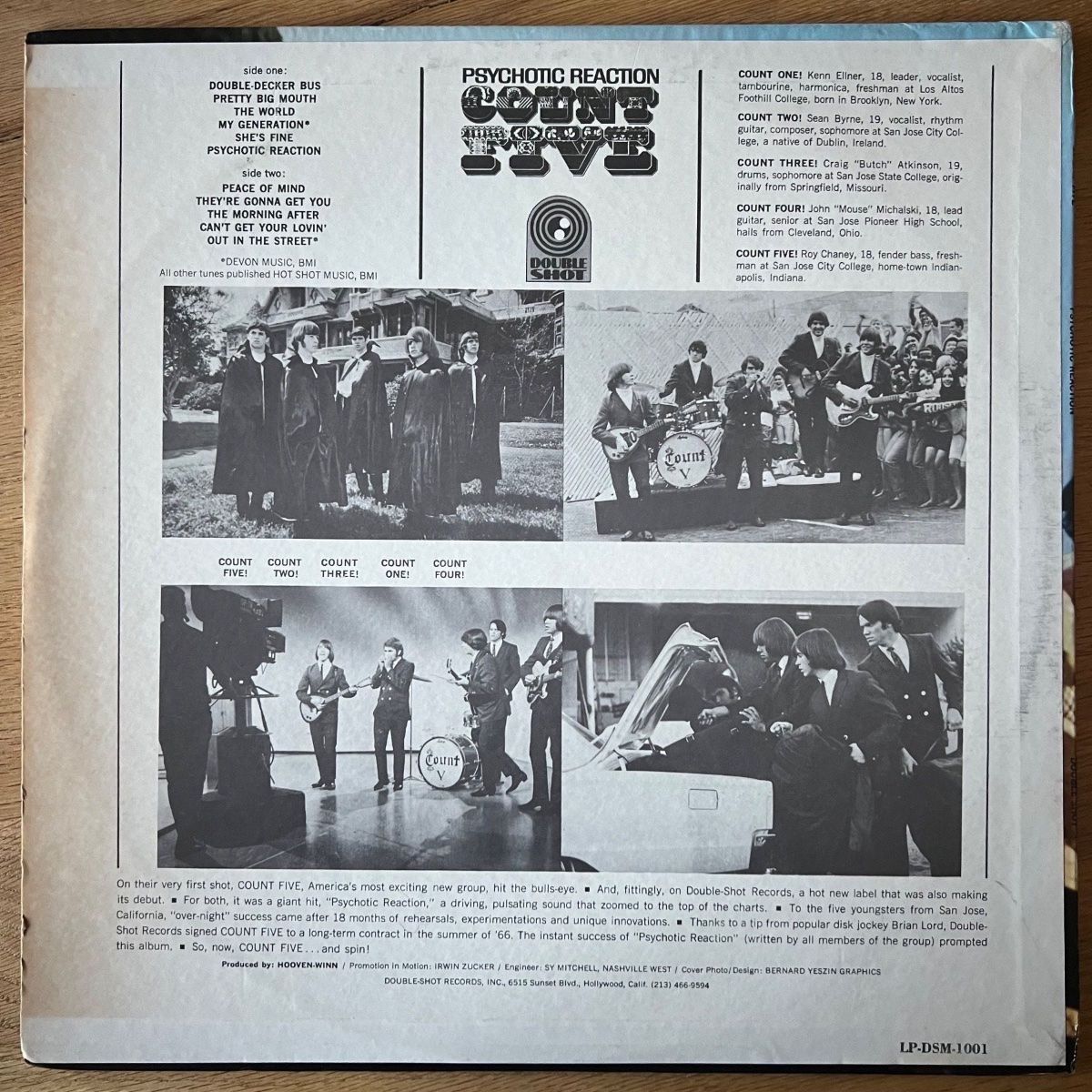 Count Five - Psychotic Reaction / US-Press. 1966 - Mono - (M-/VG+)